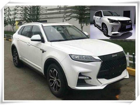 众泰版雷克萨斯LX来了, 前脸似血盆大口, 网友: 给皮尺部加鸡腿