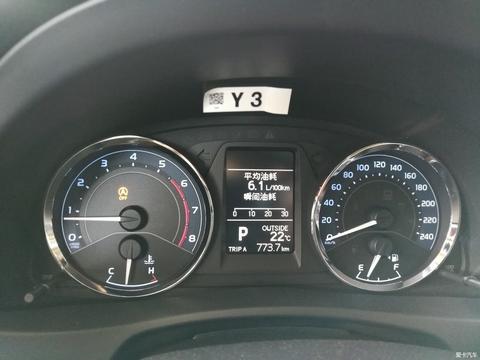 卡罗拉1.2T车型还真是省油！
