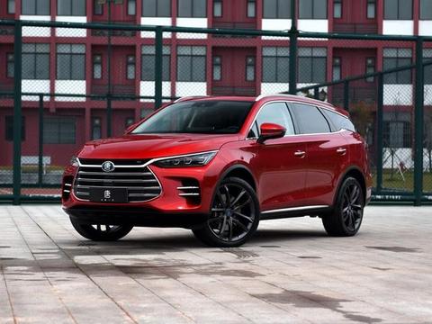 比亚迪唐混动版实车帅到掉渣！4.5S破百 ，预售25万，你满意吗？