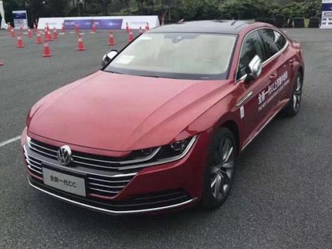 红色全新大众CC实车，22万可以预定，95后年轻人已下单！