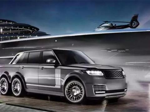 路虎揽胜6×6皮卡，各种豪华配置加冕，900万起步，堪称最贵皮卡