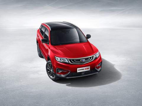 吉利博越运动版上市 配置升级更具个性