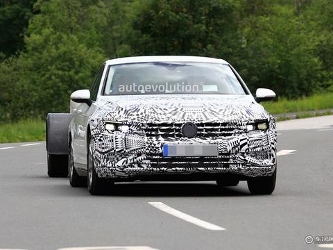 欧版大众新款Passat谍照曝光 预计年内发布