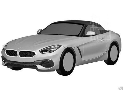 2019款宝马Z4专利图曝光 新车将于年内亮相