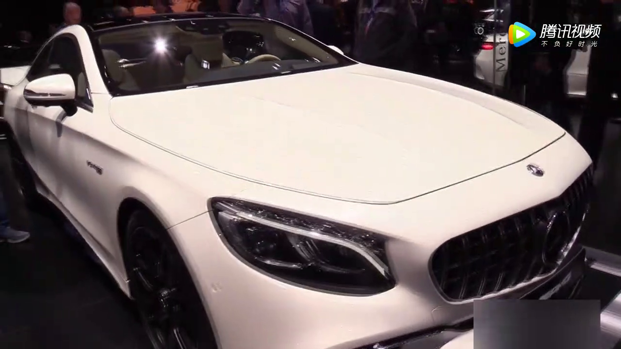 底特律车展奔驰AMG线条好看 车内也好看