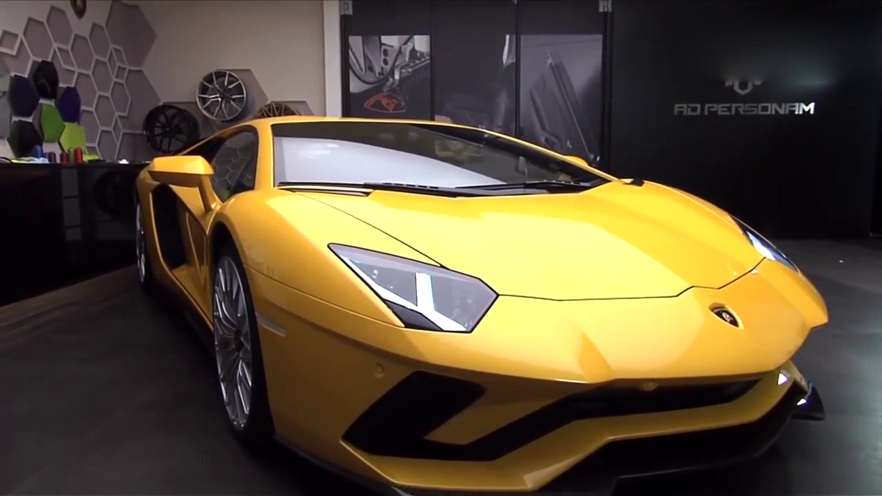 2017兰博基尼Aventador V12超级跑车