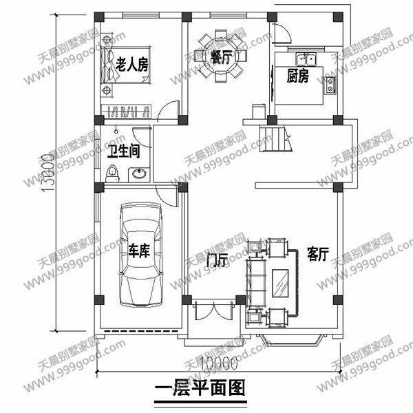 农村四层自建房设计图,13X10米会不会是你梦