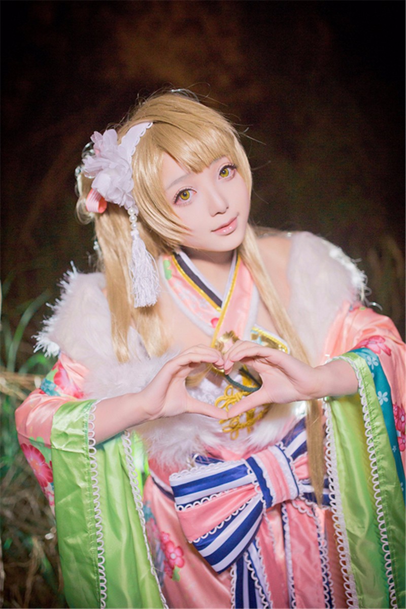 枣糕cos王昭君,腐团儿cos小乔 甜蜜小妖,枣糕君cosplay作品欣赏