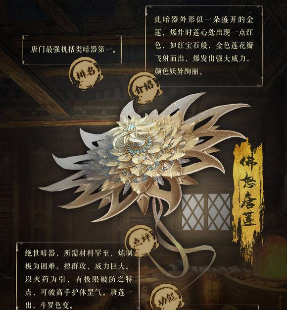 斗罗大陆:唐三的唐门暗器究竟有多强?佛怒唐莲