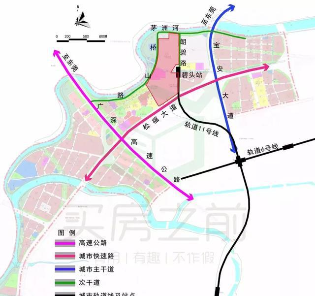大动作!松岗80万㎡超大地铁项目规划曝光,光住