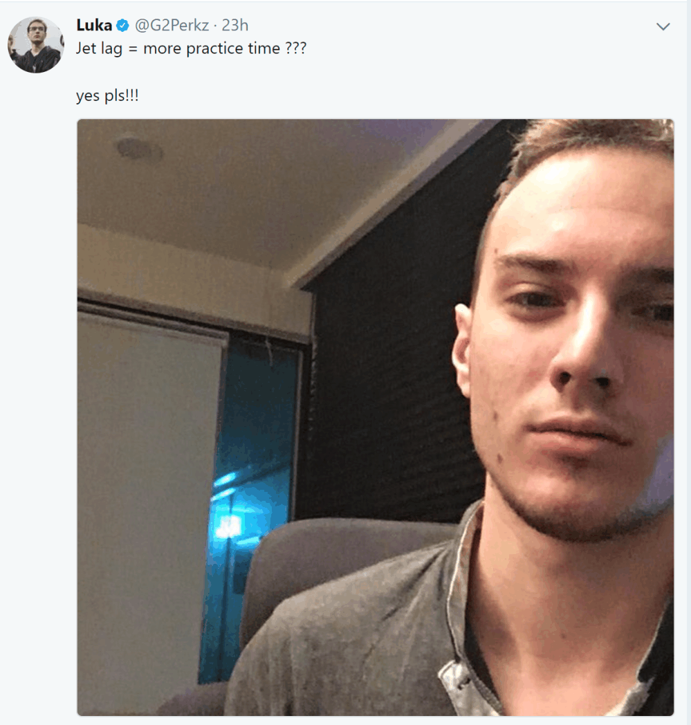 G2韩国集训时差难倒