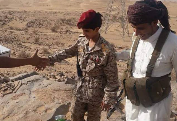 也门战场上出现了与众不同的军人,可能只有15岁,已经是少将!