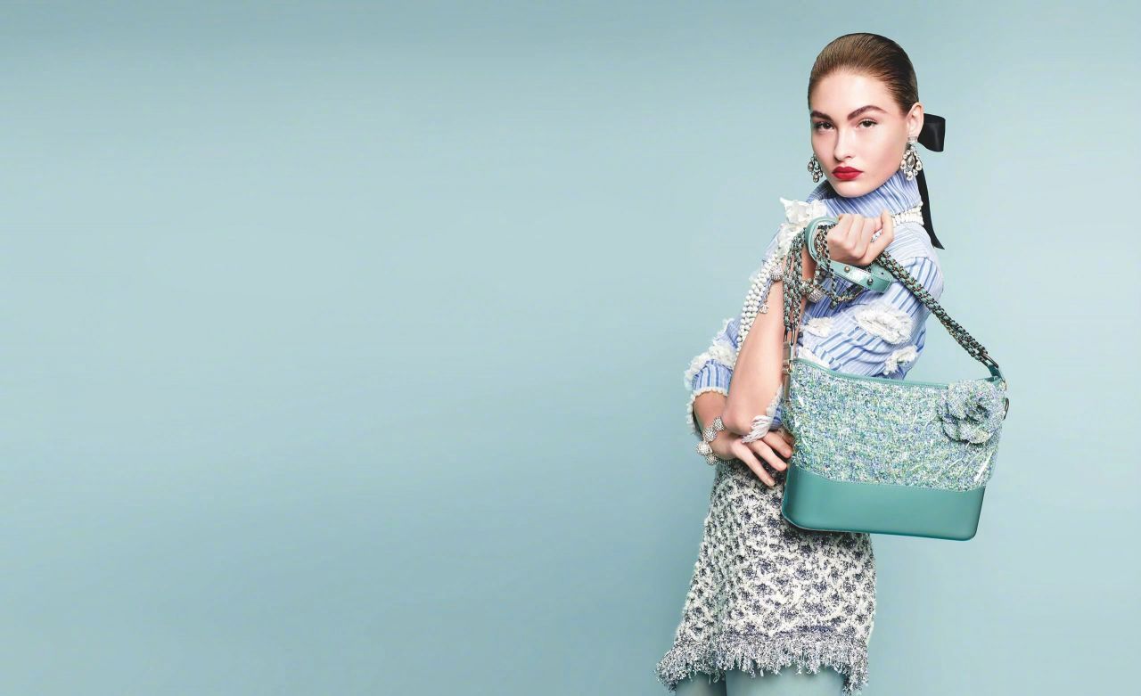 Grace Elizabeth 和Luna Bijl 出镜代言香奈儿Ch