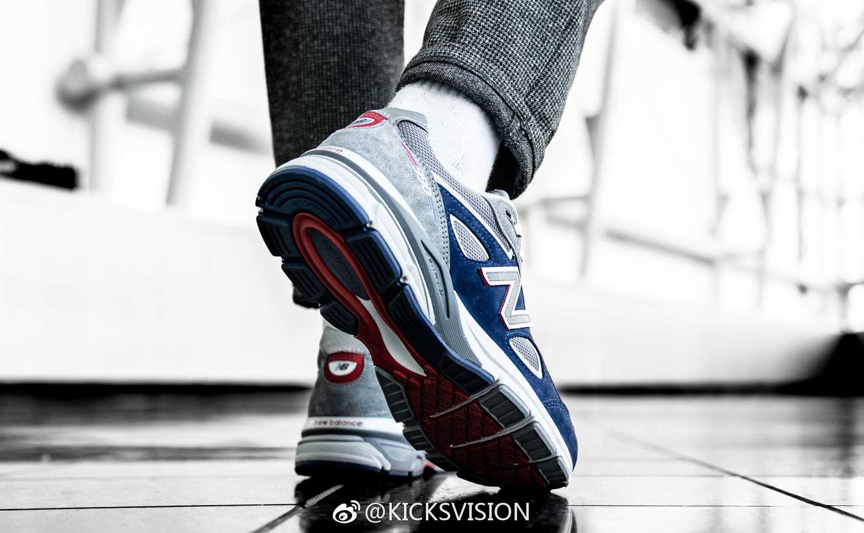 DTLR\/VILLA x New Balance 990v4 上脚图欣赏