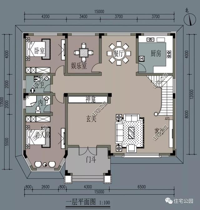 造价20万起2层别墅,2018农村自建房,这5套户型