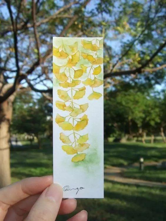 漂亮书签制作方法图片