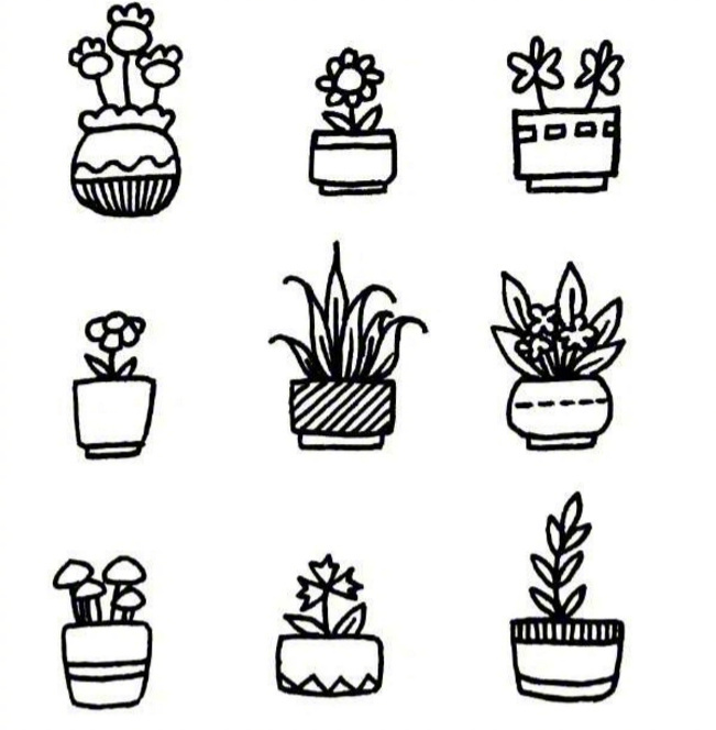 小花仙简笔画 精灵 翅膀_手绘