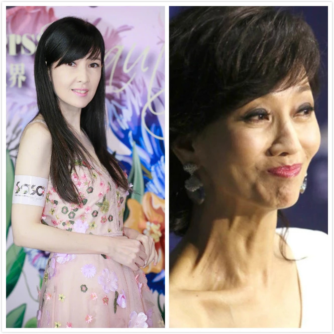 51岁周慧敏网友打扮,却难遮少女松弛,面部感叹图片染头发女生挑图片