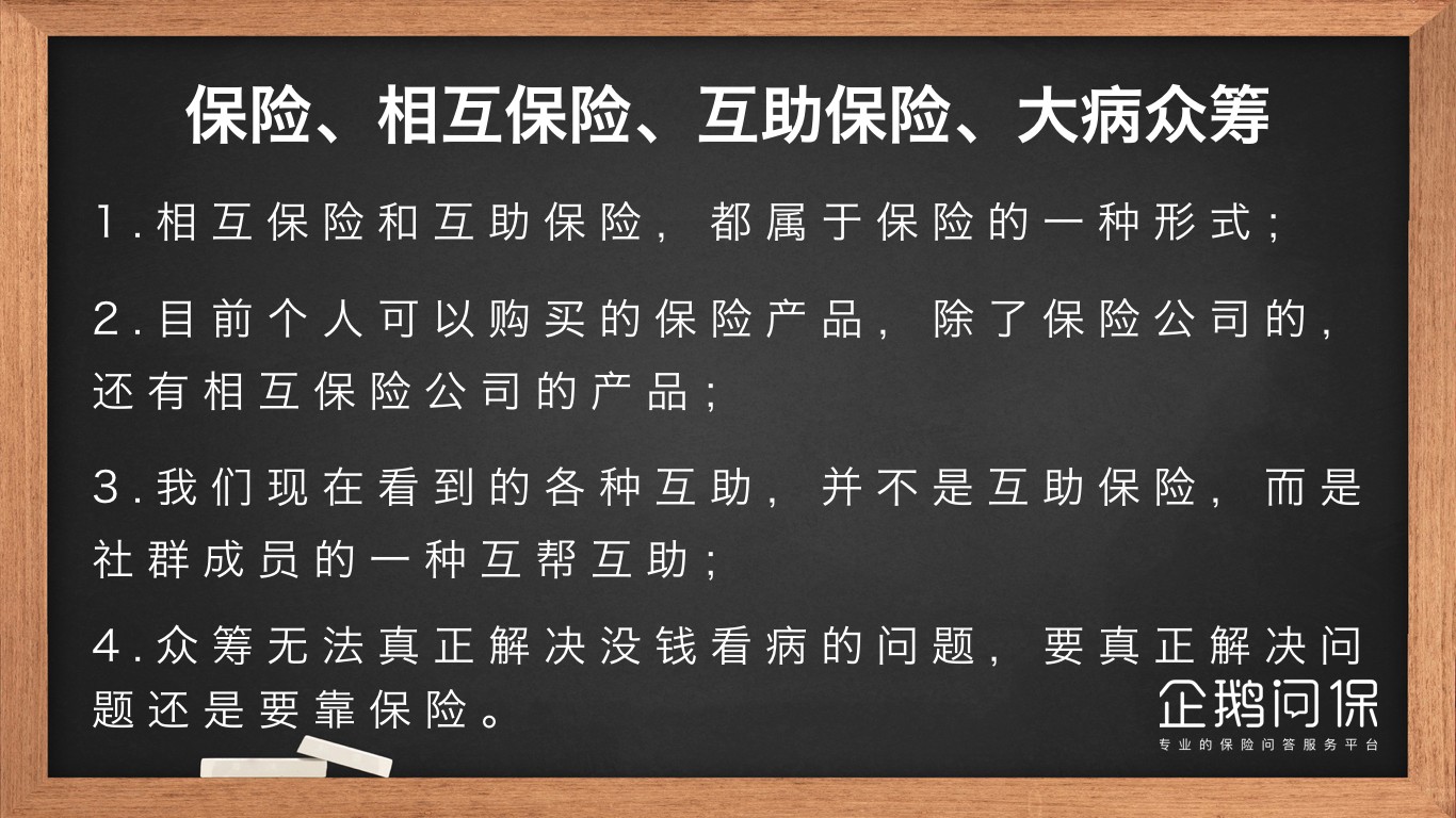 既然有各种筹款互助，还有必要买保险吗？