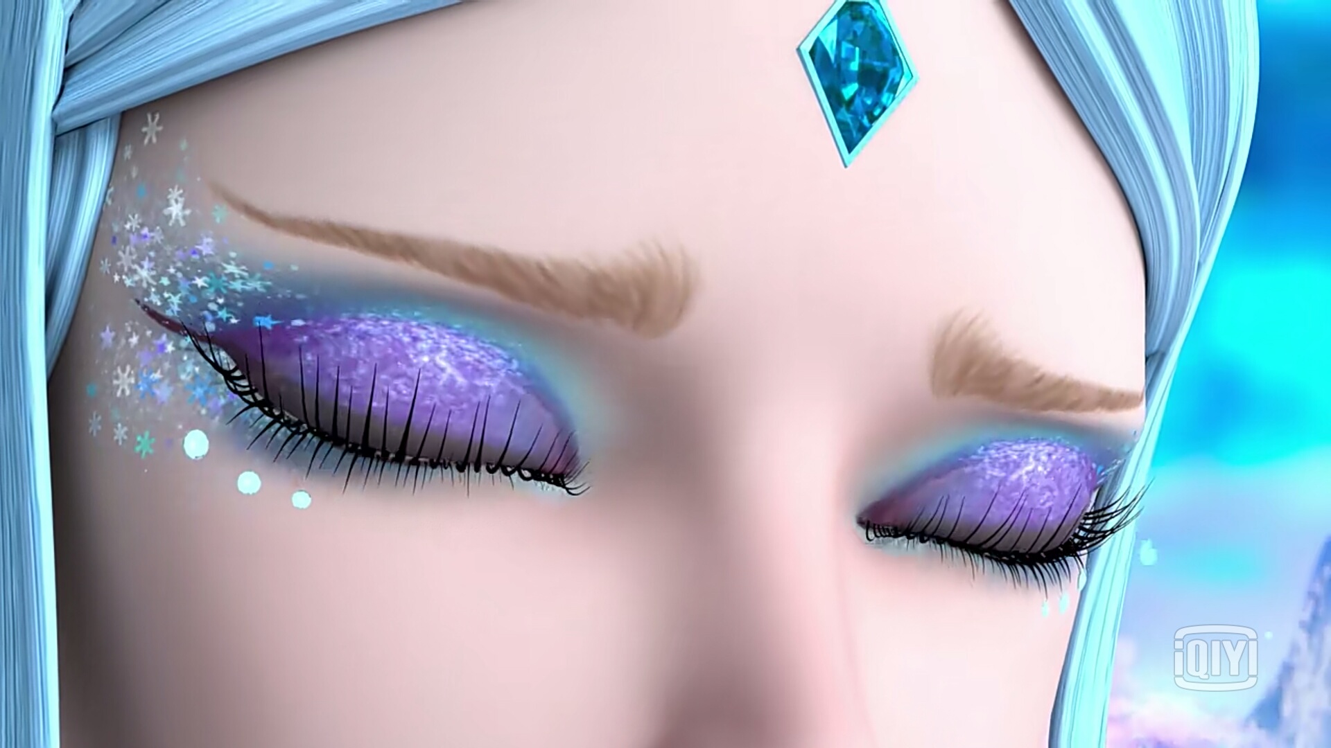 盘点《精灵梦叶罗丽》中最精致的五个眼妆，冰公主的最美!