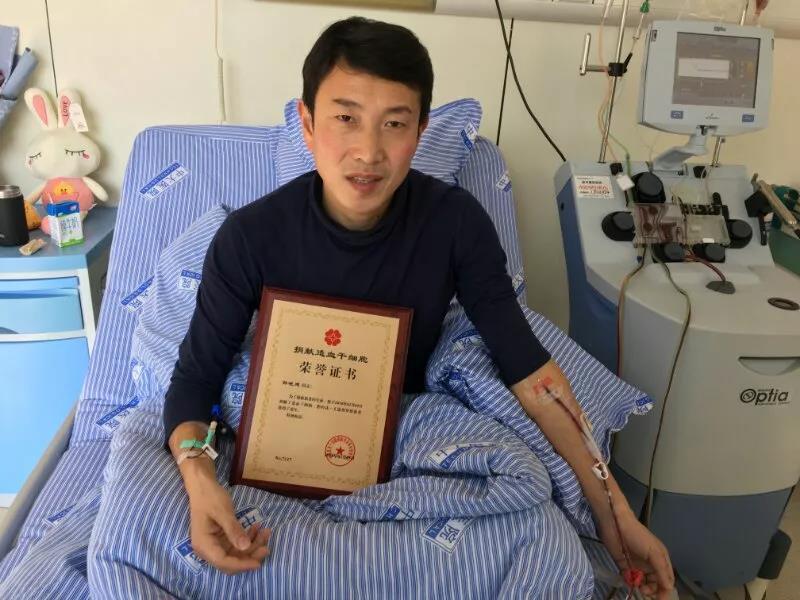 孙晓建:捐献造血干细胞延续8岁女孩生命