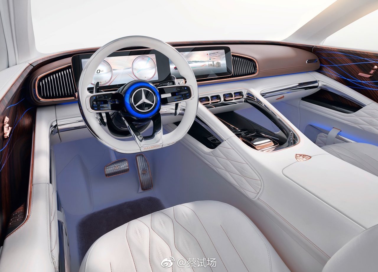 梅赛德斯-迈巴赫Vision终极豪华概念车发布(详