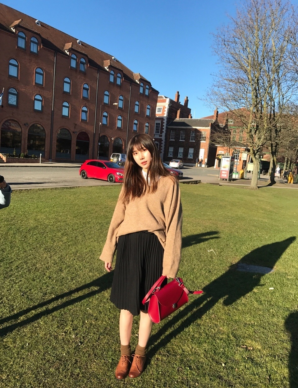 英国曼彻斯特大学 研究生汤疏影 身高168cm 体