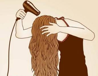 吹头发时,风筒离多远才不伤发?6个小窍门,让头