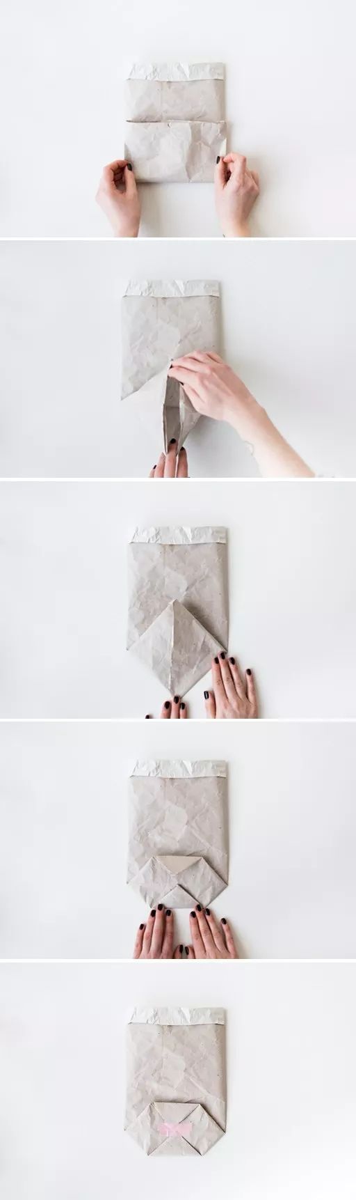 如何用牛皮纸做一个看起来就很高级的“花盆”