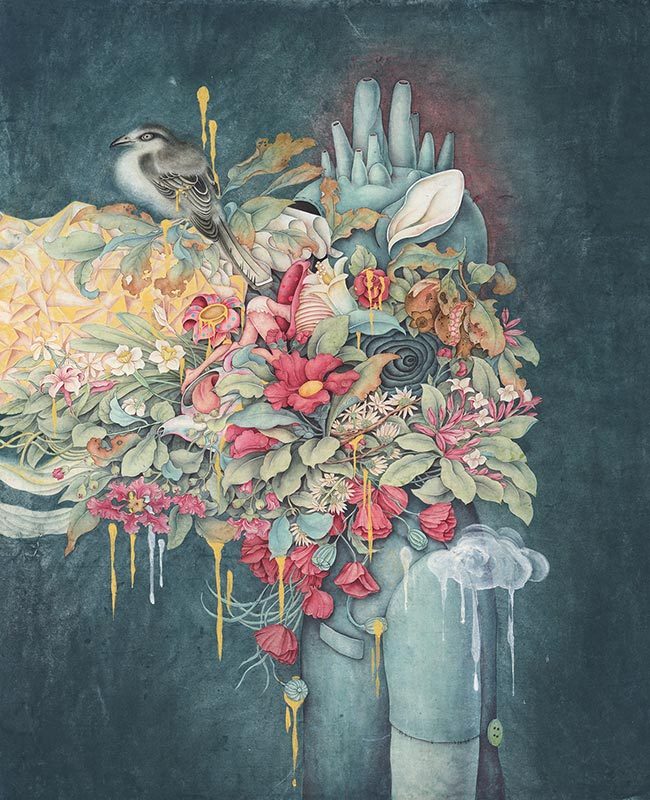 精细的插图展现自我与周围环境的复杂关系 | 北