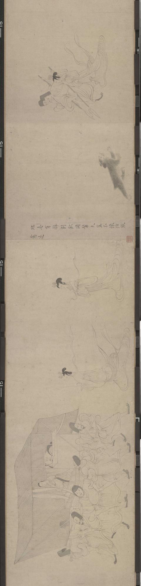 女史箴图唐宋两版本全卷赏析