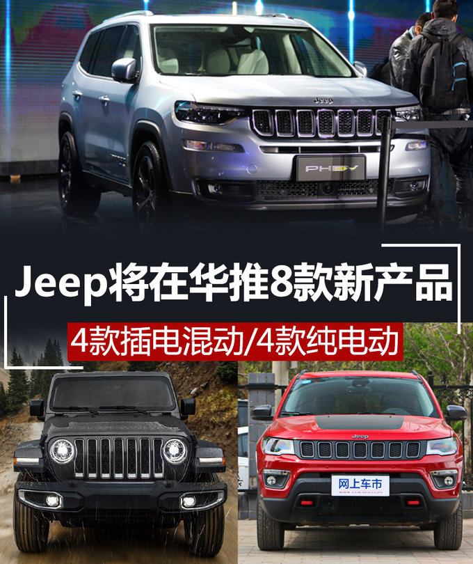 这波竟然全是电动车！Jeep将在华推8款产品