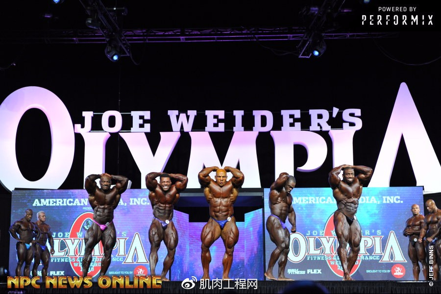 (套图)2018年奥赛职业组男子健美预赛比较评分