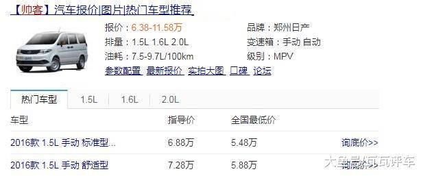 十年不大修的日系MPV, 颜值堪比迈特威, 跌到5万