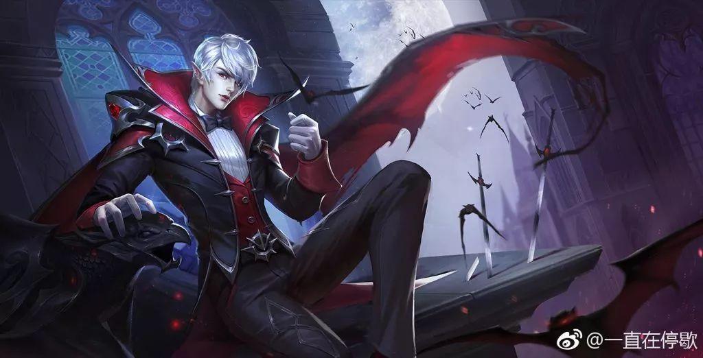 王者荣耀嬴政暗夜贵公子原画竟然改版 网友: 改了不如