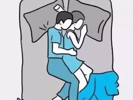 夫妻睡觉时会有的6种