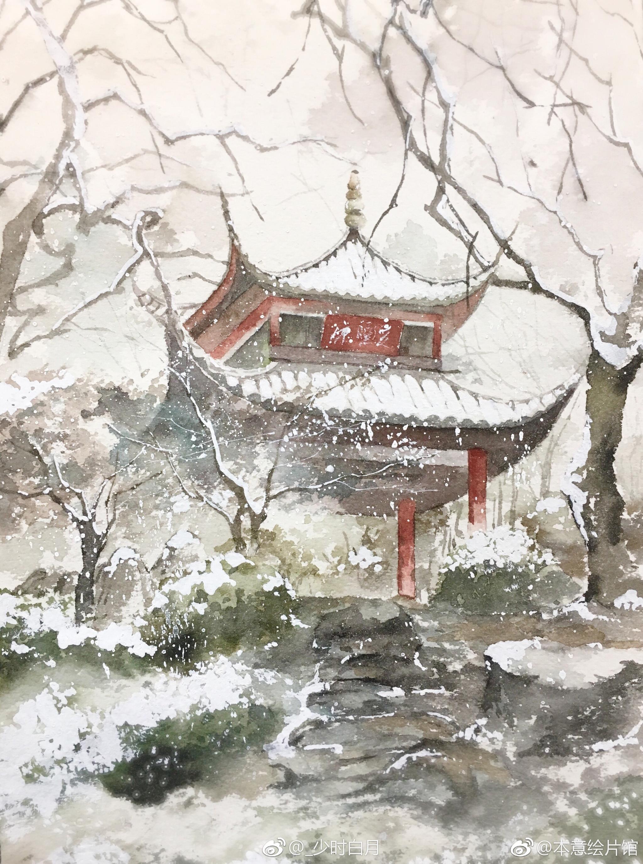 古风风景意境美 | 绘画: