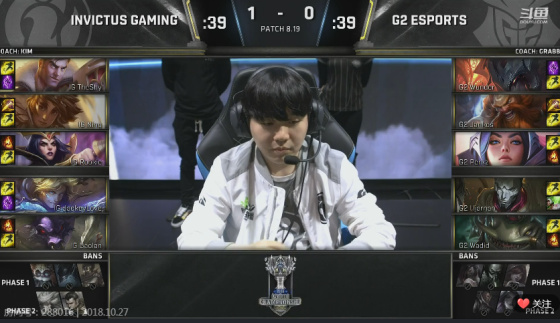 The shy剑魔以一敌五 IG3比0拿下G2挺进S8总