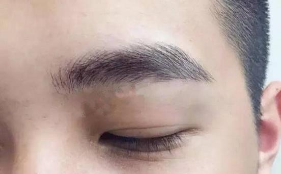 男士做半永久眉(附上前后对比照)