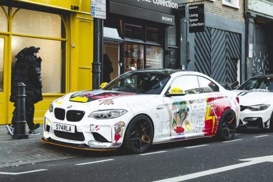 把宝马M2和日产GT-R拿来画手绘，贫穷果然限制了我的想象力！