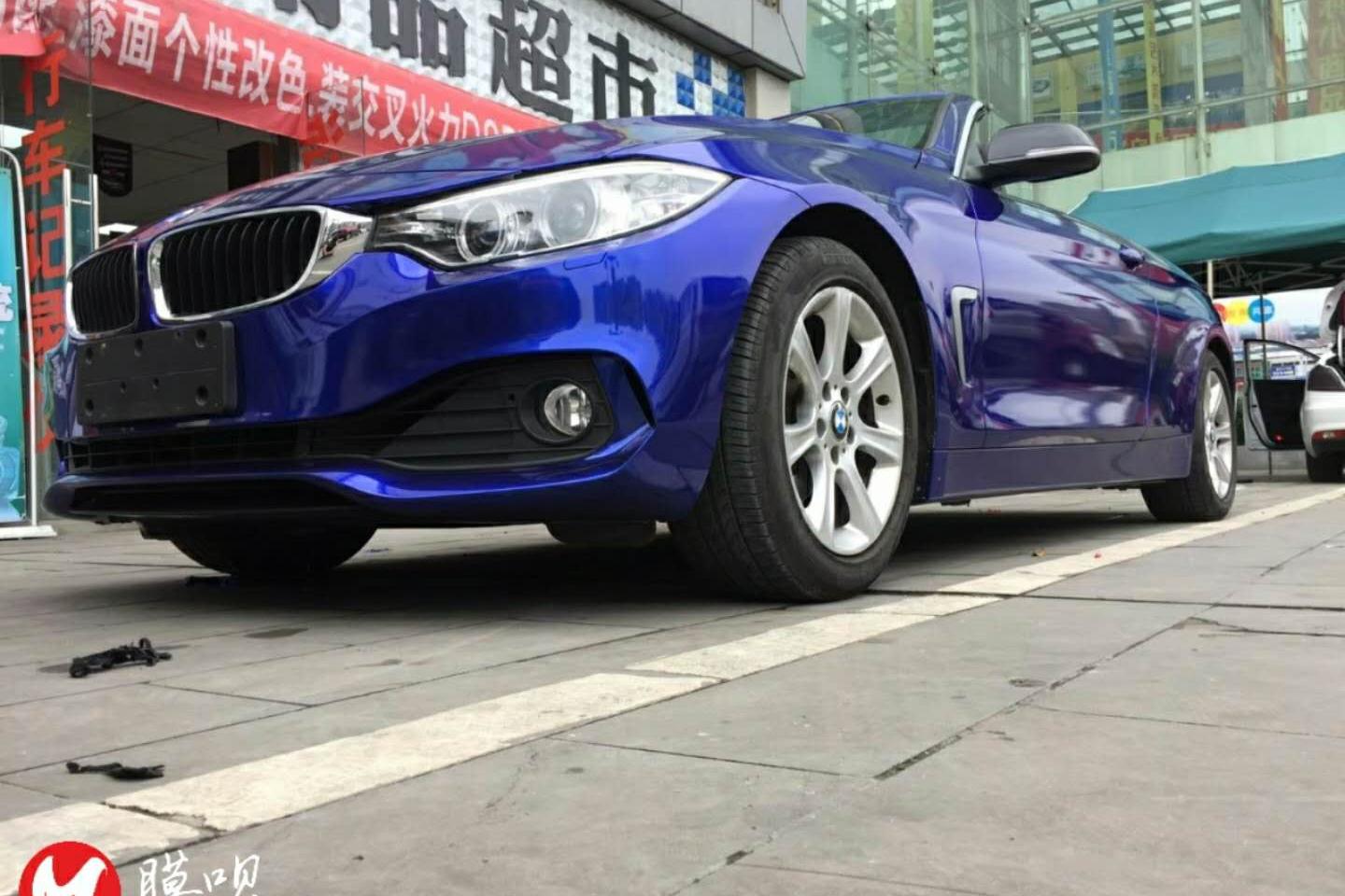 bmw 420i 超亮金属蓝莓,属于你的独一无二