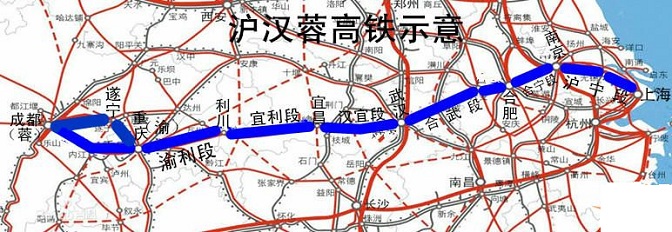 上海至成都已有沪汉蓉高铁,为何还要新建沪汉