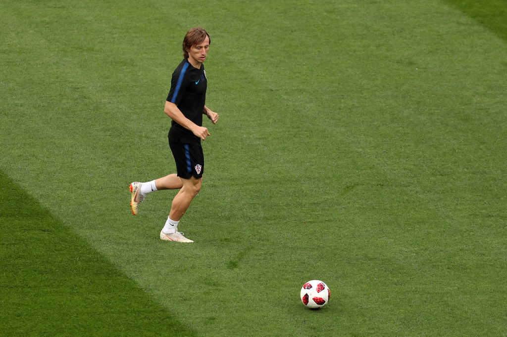 克罗地亚国家队训练 2018.7.10 莫德里奇特写