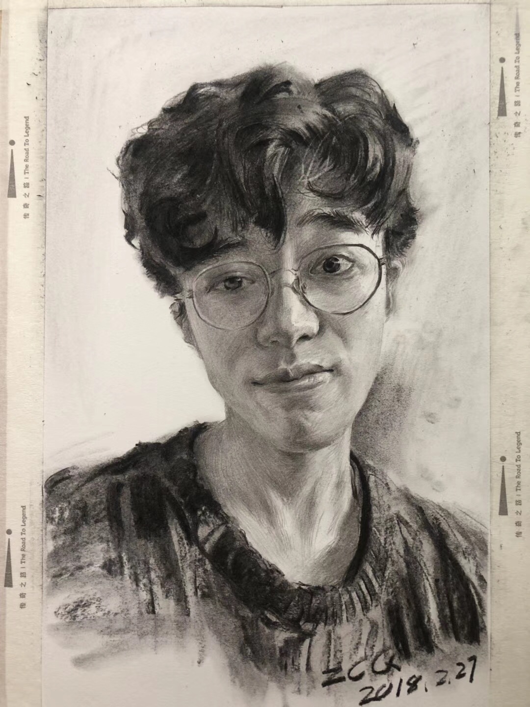 考前名师朱传奇素描作品欣赏_新浪看点