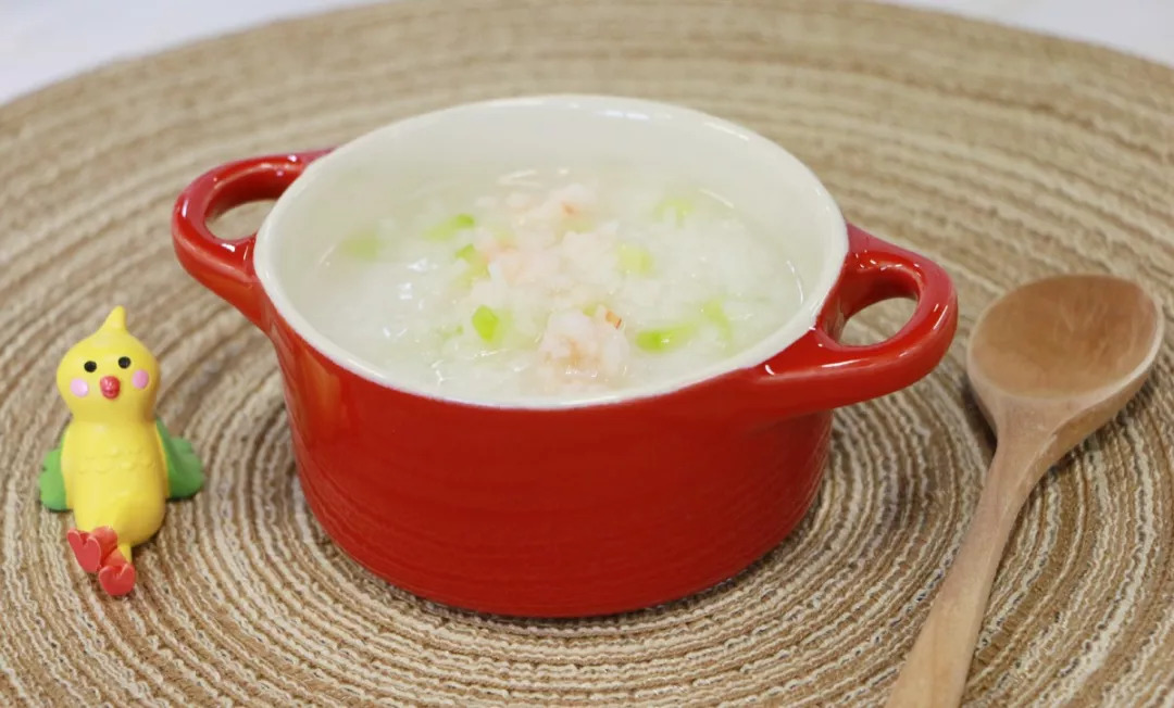 补钙、健脑、易消化,虾仁粥里放点这个,赶走秋