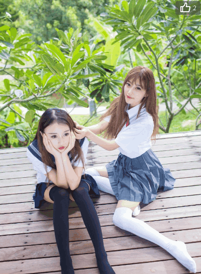 当水手服碰到日本JK制服, 黑丝白丝哪一个更胜一筹?