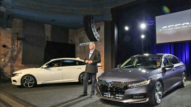 雅阁迎来第十代, 昨日第十代本田雅阁发布, 美了, 内饰真的太美了