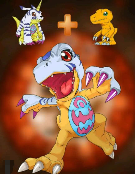 七大合体数码宝贝，第一太魔性了吧!