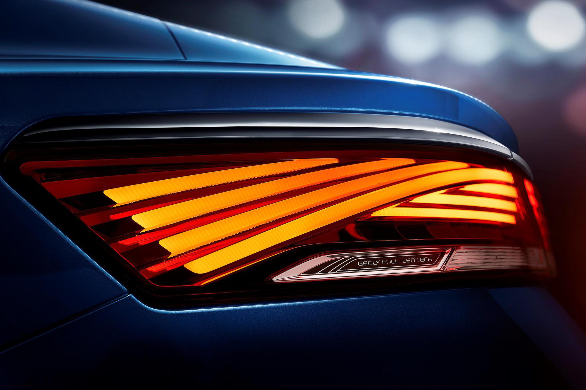 吉利博瑞GE车灯亮起那一刻,奥迪灯厂地位不保