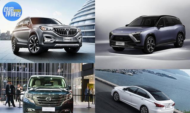 蔚来ES8/广汽传祺GM8领衔自主，年底最后一波新车即将上市